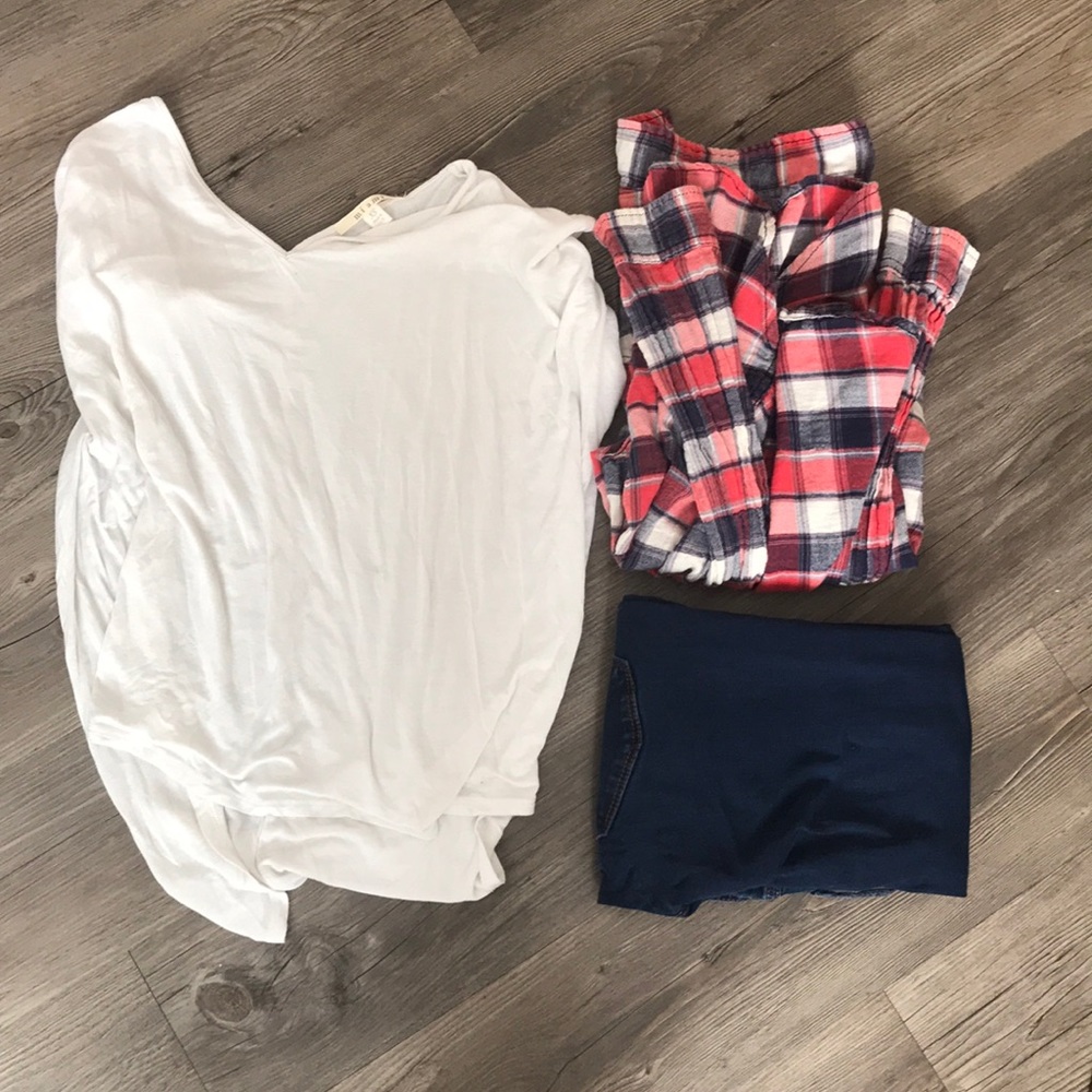 White tee shirt